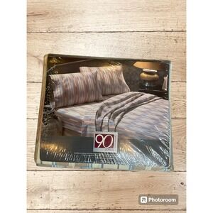 JCPenney Twin Sheet Set 90th‎ Anniversary  Non Iron Southwest Design 1992